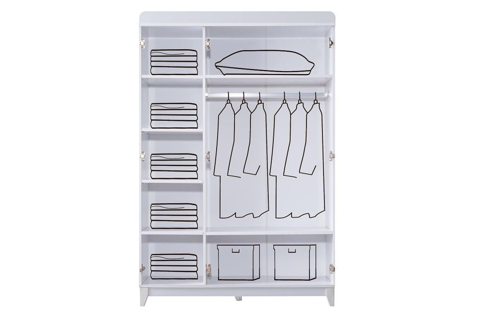 Berlin 3 Kapaklı Dolap