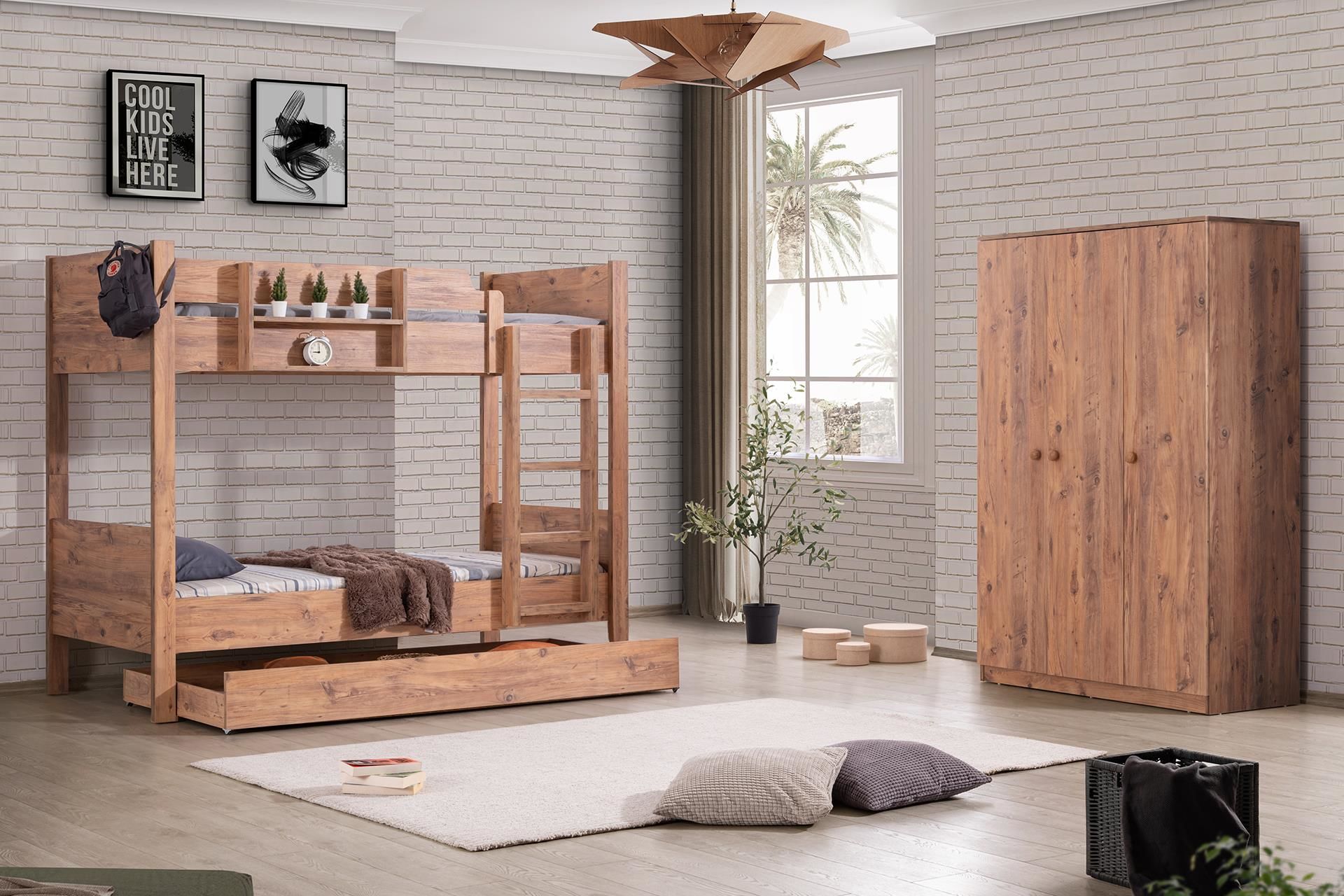 Asya Ayrılabilir Yavrulu Ranza Takımı