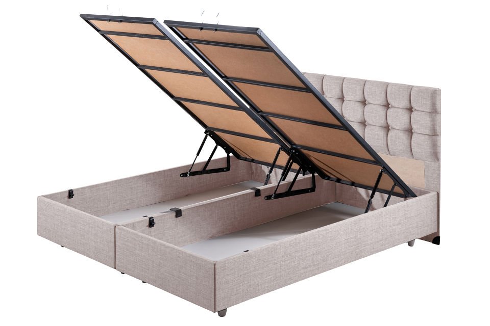 Venedik Baza Başlık Seti 150 x 200 - Krem