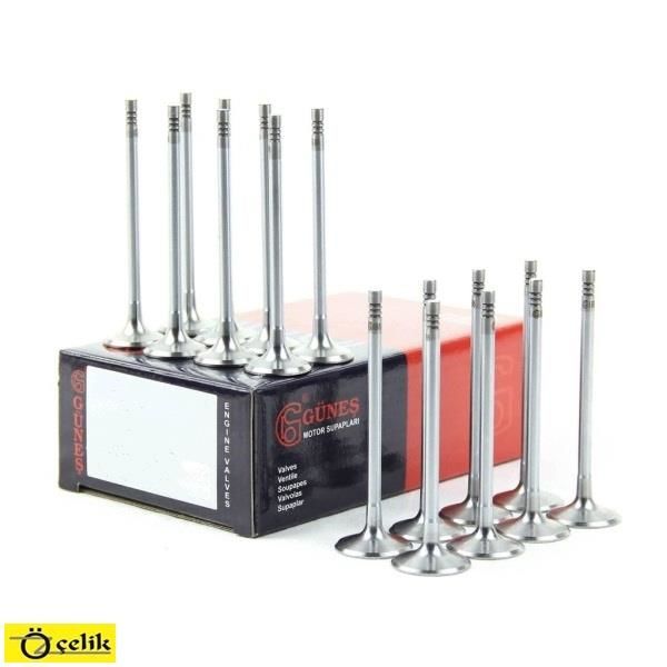 DAEWOO NUBIRA 1.4 BENZİNLİ SUBAP TAKIMI ( EMME + EGZOZ ) - GÜNEŞ - 7600 - 7601 - 96896007