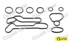 OPEL ASTRA H / ASTRA J / CRUZE A16XER YAĞ SOĞUTUCU ORİNG TAKIMI 9 PARÇA-ÖZÇ MARKA
