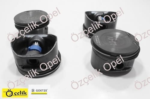 OPEL VECTRA A-B - ASTRA F-G - OMEGA B PİSTON + SEKMAN 20-16V X20XE (1MM) 136HP- GOETZE MARKA 8771665