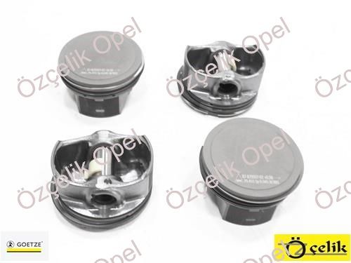 OPEL İNSİGNİA - ASTRA J - ASTRA H PİSTON + SEKMAN Z16LET A16LET 180HP 79MM (0.50) GOETZE MARKA 87 71670 - 624075