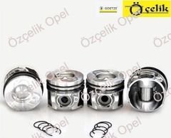 OPEL ASTRA G - ASTRA F - VECTRA B -TİGRA A PİSTON SEKMAN X16XE STD GOETZE MARKA 87 71683