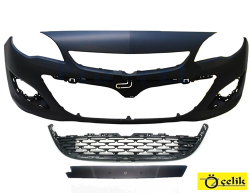OPEL ASTRA J ÖN TAMPON ( ORTA IZGARA +PLAKALIKLI) ASTRA J 2012-
