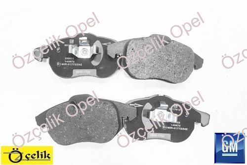 OPEL VECTRA C / SİGNUM ÖN FREN BALATASI - ORJİNAL GM MARKA 1605088 - 93176121