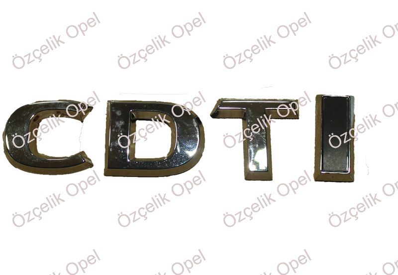CDTİ YAZISI - OPEL GM MARKA