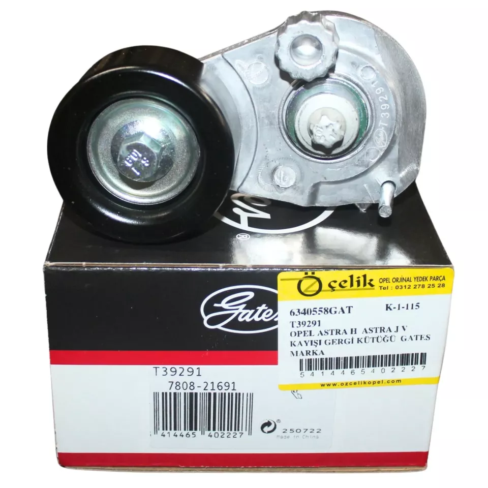 Opel Vectra C 1.6 Benzinli V Kayışı Gergi Kütüğü Komple Gates -6340558