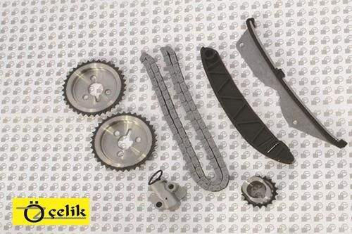 CHEVROLET KALOS - AVEO 1.2 EKSANTİRİK ZİNCİR SET (7 PARÇA) - BGA MARKA