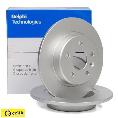 OPEL ASTRA K ARKA FREN DİSK TAKIMI - DELPHI BG4761C - 13509119