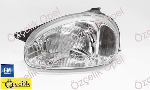 OPEL CORSA B FAR SOL MOTORLU (ELEKTRİKLİ) - ORJİNAL GM MARKA 1216486 - 90444784