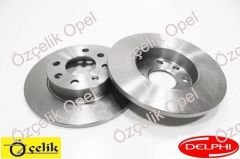 OPEL CORSA C ÖN FREN DİSK SETİ SOGUTMASIZ ( ABS SİZ )- DELPHI MARKA 569020 - 9195981