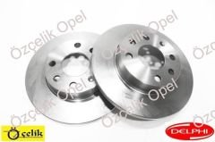 OPEL CORSA C ÖN FREN DİSK SETİ SOGUTMASIZ ( ABS SİZ )- DELPHI MARKA 569020 - 9195981