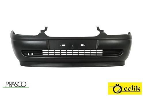 ÖN TAMPON CORSA B 97-> SİYAH BOYASIZ TİP - PRASCO MARKA