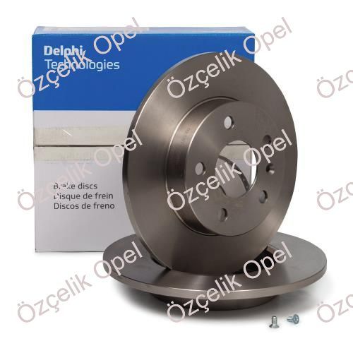 OPEL ASTRA H - ZAFİRA B ARKA FREN DİSKİ 5 BİJON DELPHİ MARKA