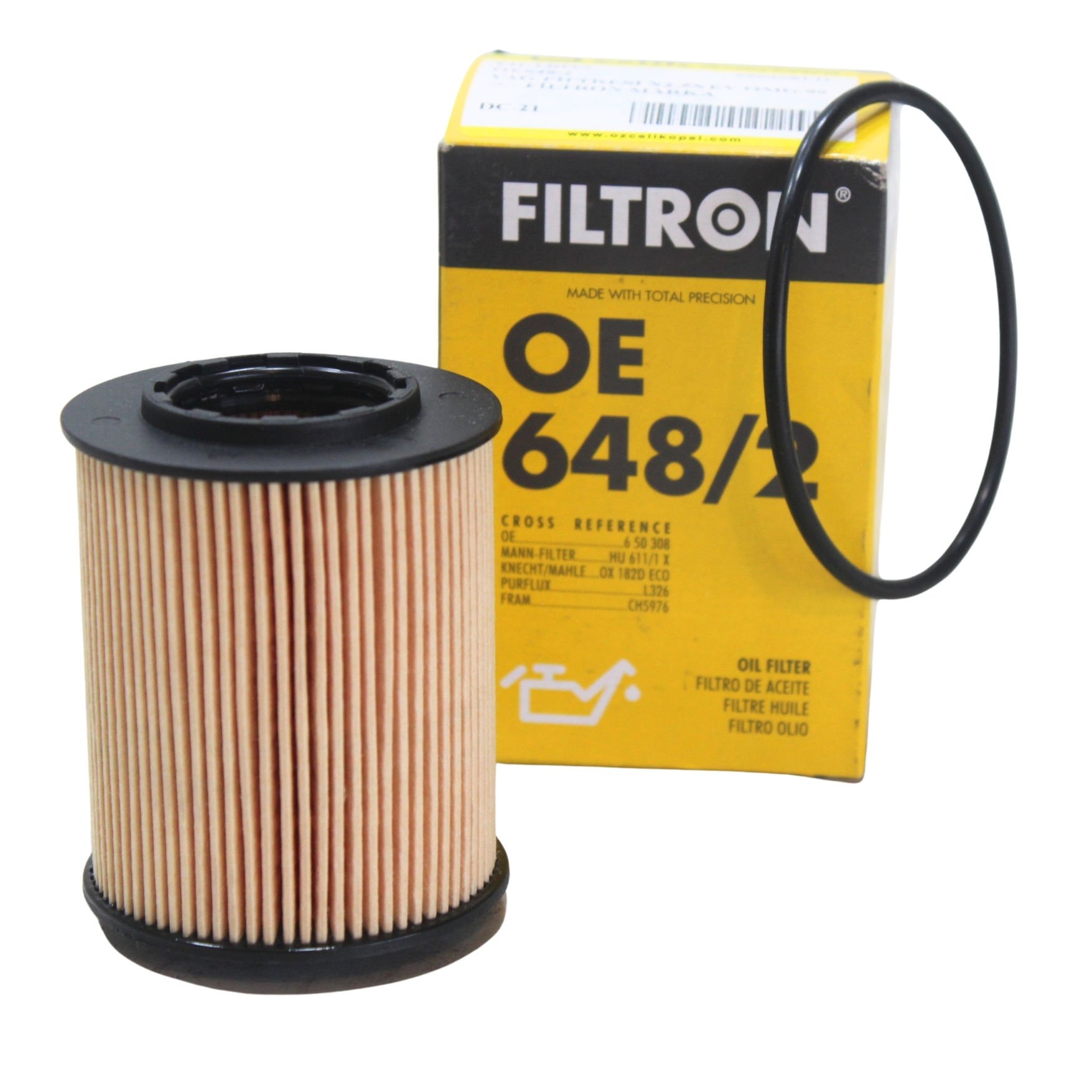 Opel Astra G 1.8 Benzinli Yağ Filtresi - Filtron 650308