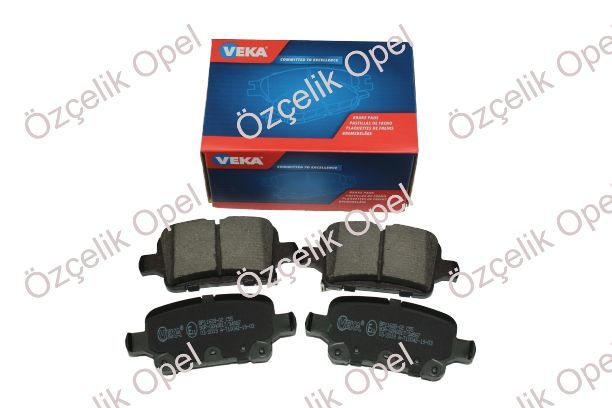 OPEL ASTRA K ARKA FREN BALATASI - VEKA MARKA