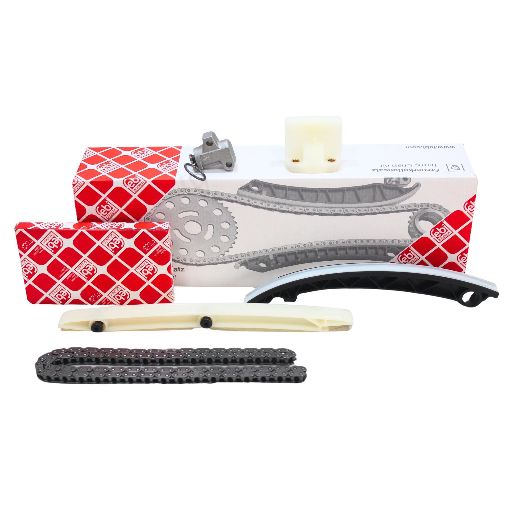 OPEL CORSA D 1.2 / 1.4 BENZİNLİ EKSANTRİK ZİNCİR SETİ - FEBI 30372 - 6606022 - 93191271