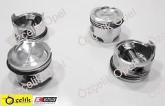 CHEVROLET KALOS / AVEO PİSTON + SEKMAN 1.2 8V STD 68,50MM ( ADET FİYATI ) - KING MARKA