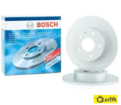 OPEL ASTRA H - ZAFİRA B ARKA FREN DİSKİ TAKIMI 5 BİJON BOSCH MARKA