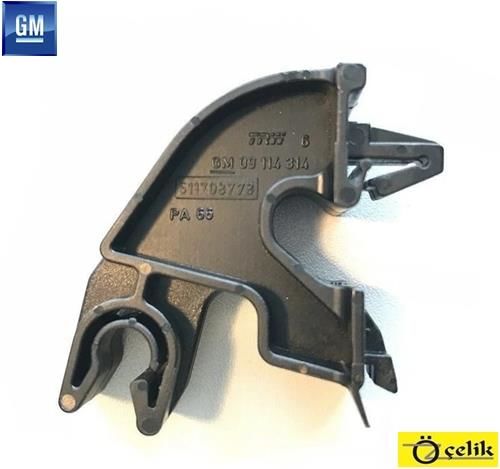 OPEL MERIVA A KAPUT AÇMA KLİPSİ - GM ORJİNAL 9114314 - 1180181