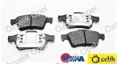 OPEL VECTRA C ARKA FREN BALATASI - VEKA MARKA 1605200 - 1605993 - 93183140 - 93176116 - 93192623
