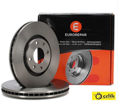 PEUGEOT RİFTER 1.5 VE 1.6 DİZEL ÖN FREN DİSK TAKIMI EUROREPAR MARKA