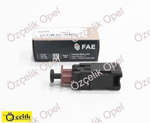 OPEL ASTRA H / CORSA D / CORSA E / VECTRA C / ZAFİRA B / ADAM STOP MÜŞİRİ - FAE MARKA 6240462 - 55701395 - FAE24795