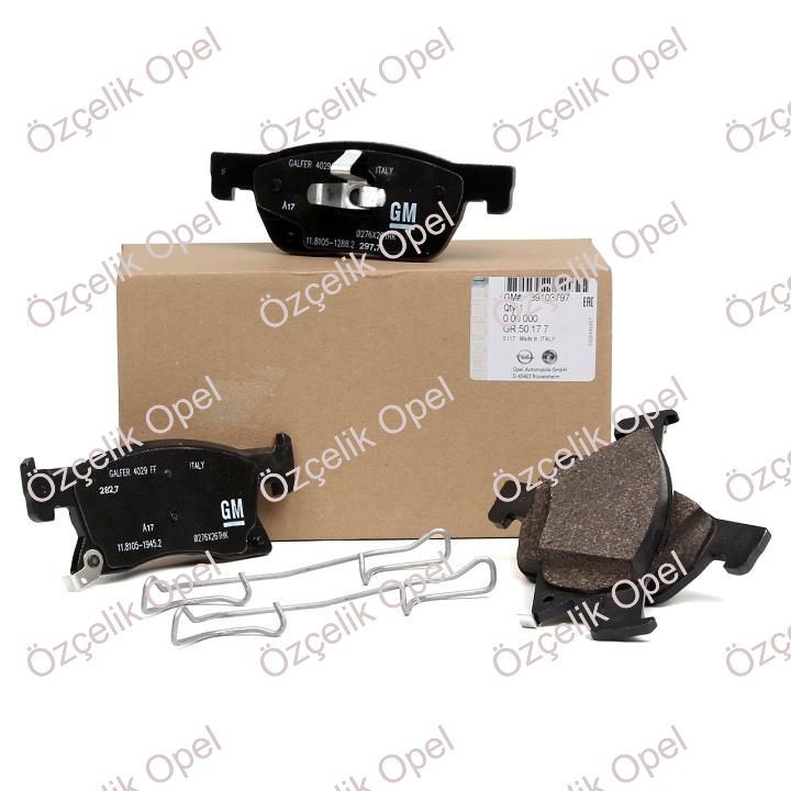 OPEL ASTRA K ÖN FREN BALATA TAKIMI - GM