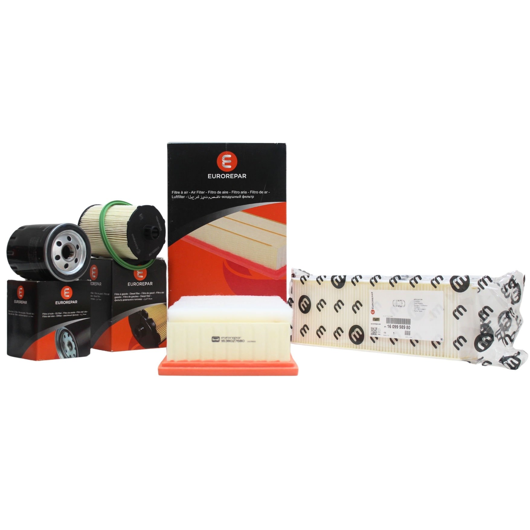 Citroen Jumpy 2.0 Dizel Periyodik Bakım Seti (Mazot Filtreli)- Eurorepar