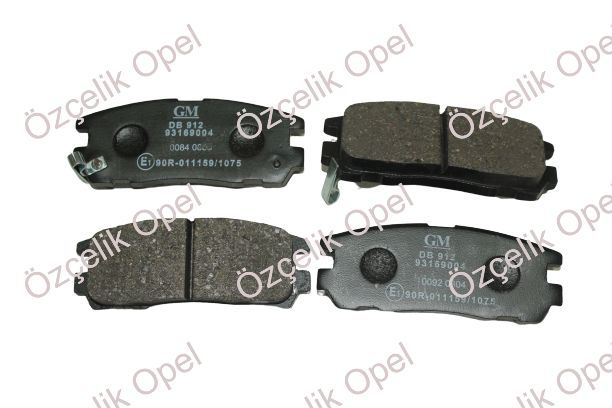 OPEL FRONTERA B ARKA FREN BALATASI 3.2 - OPEL GM MARKA