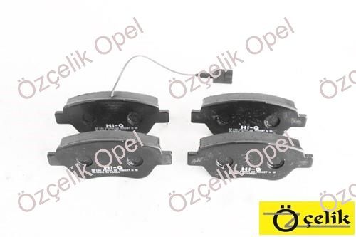 OPEL CORSA D / ADAM ÖN FREN BALATASI - HIQ MARKA 1605226 - 1605153 - 1605258