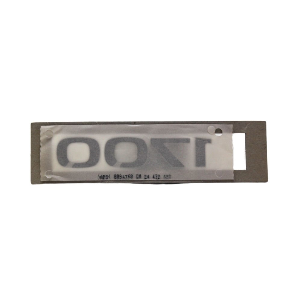 Opel Corsa C ` 1700 ` Yazısı - Orijinal 9199770