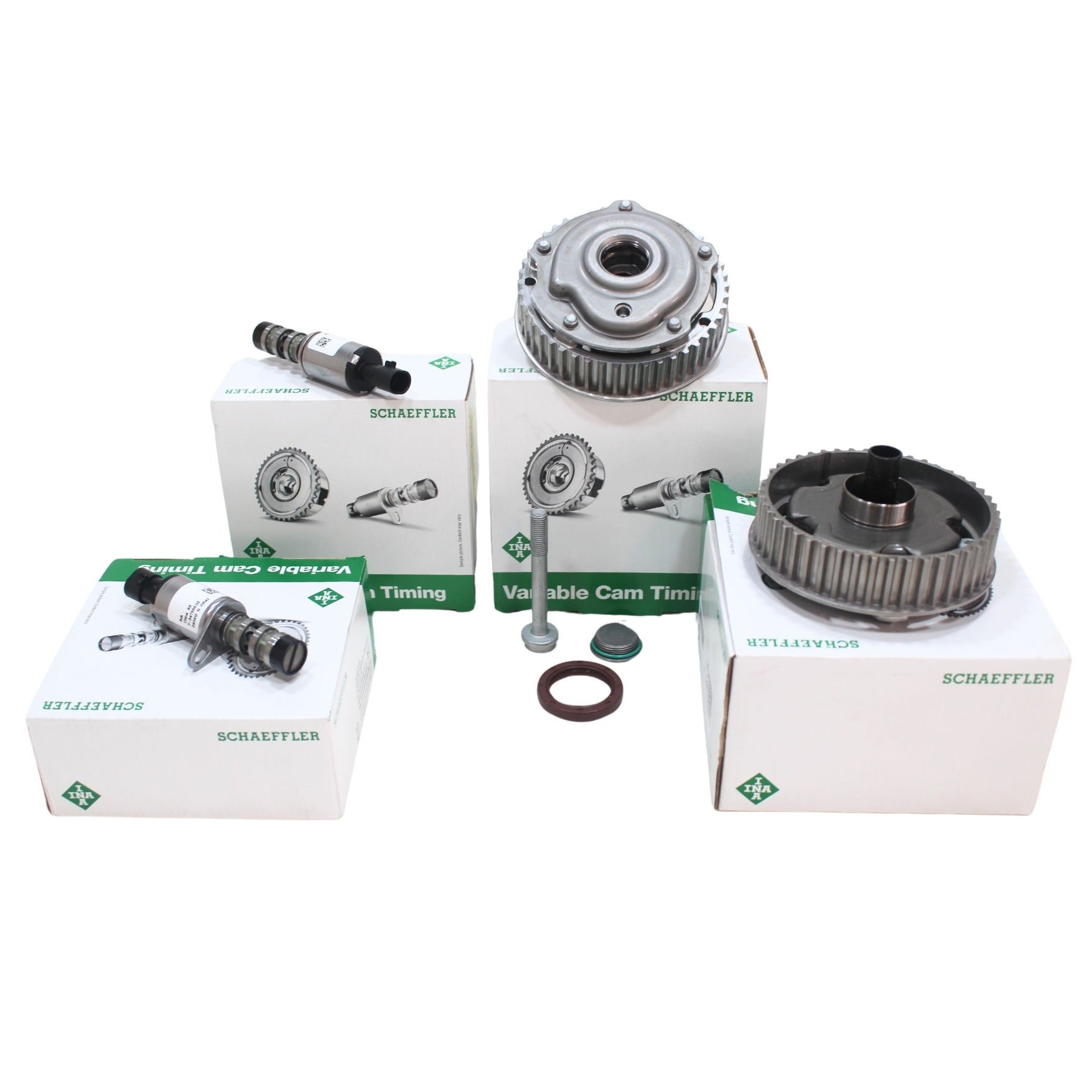 Opel Astra H 1.6 Benzinli Eksantrik Dişlisi Vanus Takımı + Selenoid Valfi - INA