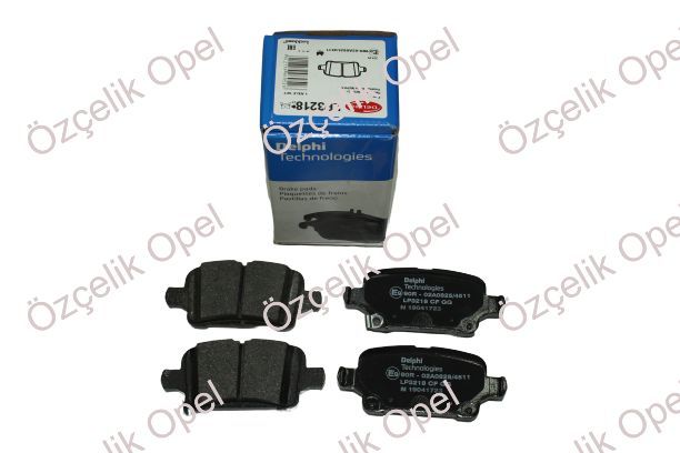 OPEL ASTRA K - İNSİGNİA B ARKA FREN BALATASI - DELPHİ MARKA