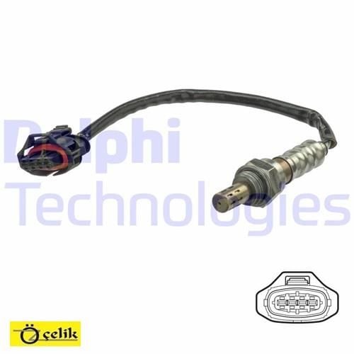 OPEL ASTRA H - ZAFİRA B OKSİJEN SENSÖRÜ Z16XER - A16XER KONUM 2 - DELPHİ 855555 - 93189215 - 855453