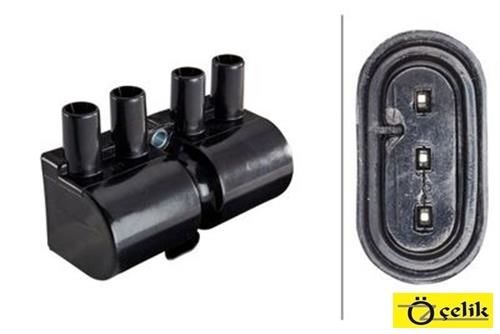 CHEVROLET AVEO (T250-T255) 1.4 BENZİNLİ ATEŞLEME BOBİNİ HELLA 5DA 358 057-031 - 25182496