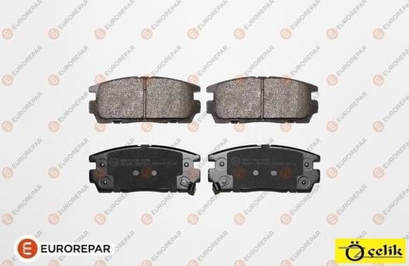 OPEL ANTARA A 2.0 DİZEL ARKA BALATA TAKIMI - EUROREPAR 1639383380 - 96626076