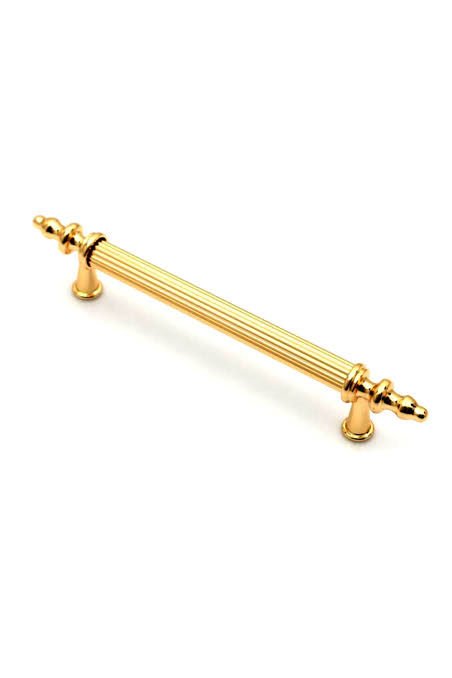 16 cm Aliminyum Sivri Gold Dolap Kulpu
