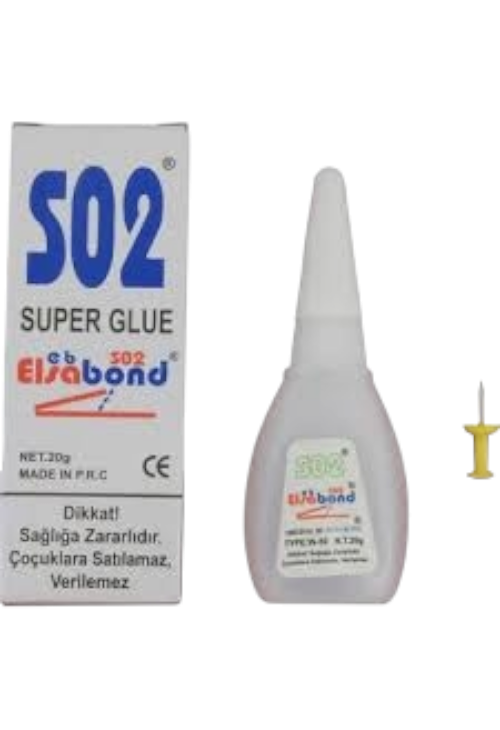 S02 Hızlı Japon Yapıştırıcı 20 gr
