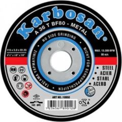 Karbosan Metal Kesici Disk 115X1X22 Mm