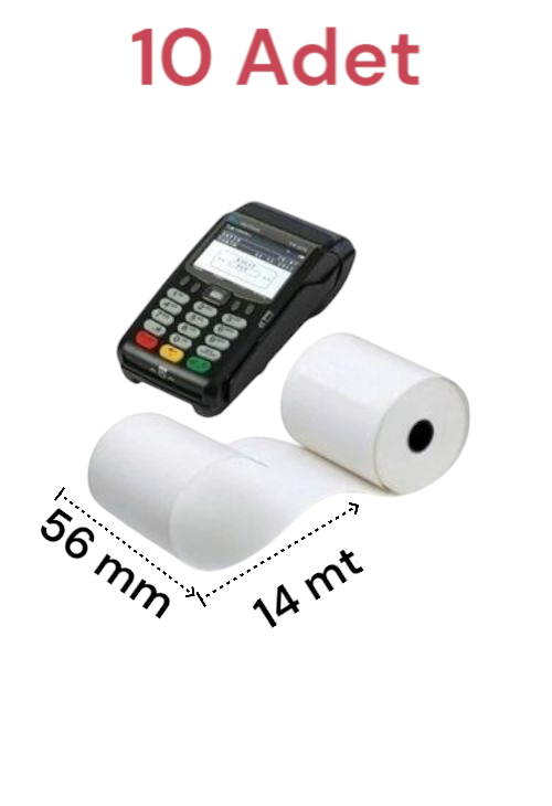 56x14 Metre Termal Yazarkasa Pos Rulosu