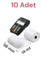 56x14 Metre Termal Yazarkasa Pos Rulosu