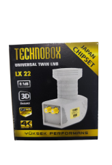 Technobox LX-22  2'lİ UNİVERSAL QUAD LNB ELEMBİ