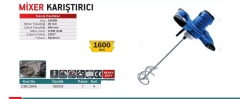 1600 WATT MİXER KARIŞTIRICI MAKİNESİ