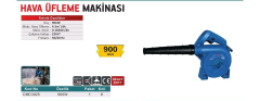 900 WATT  HAVA ÜFLEME TABANCASI