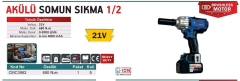 21 WATT  AKÜLÜ  SOMUN SIKMA 1/2