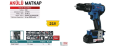 21 WATT  AKÜLÜ  MATKAP