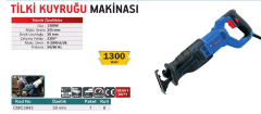 1300 WATT  TİLKİ KUYRUĞU MAKİNASI