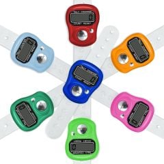 Zikirmatik 1 Adet Karışık Renk - Yüzük Tesbih Zikir Matik Namaz Zikir